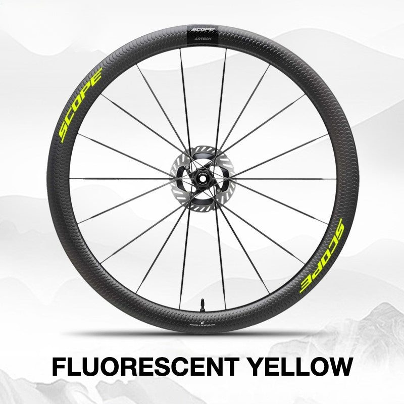 Scope Artech 8.T Wheel Decal Sticker Kit – Logo Cover & Color Change