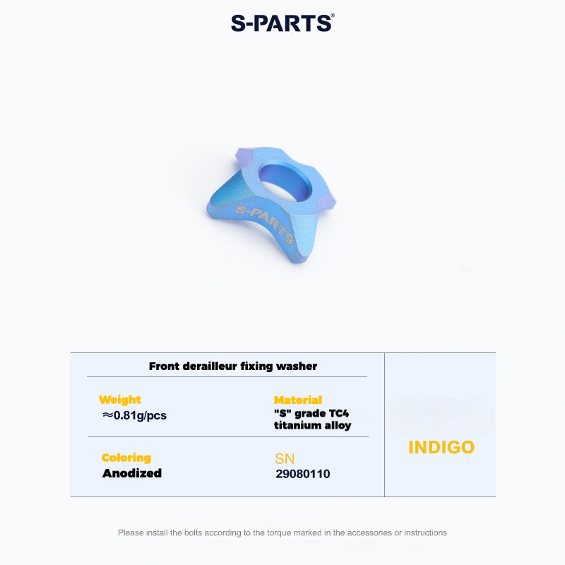 Viti per deragliatore in titanio S-PARTS compatibili con SRAM RED AXS
