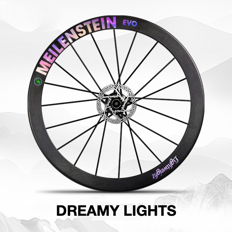 Lightweight MEILENSTEIN EVO Wheel Decal Sticker Kit – Logo Cover & Color Change