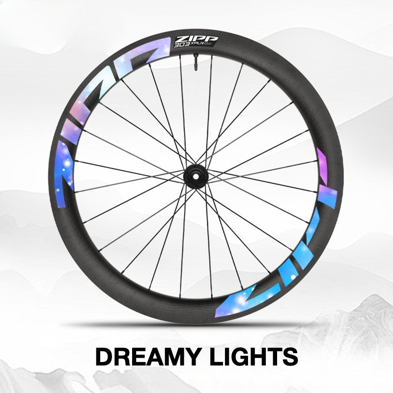 2025 ZIPP 303 XPLR SW Wheel Decal Sticker Kit – Reflective Waterproof Gravel Rim Graphics