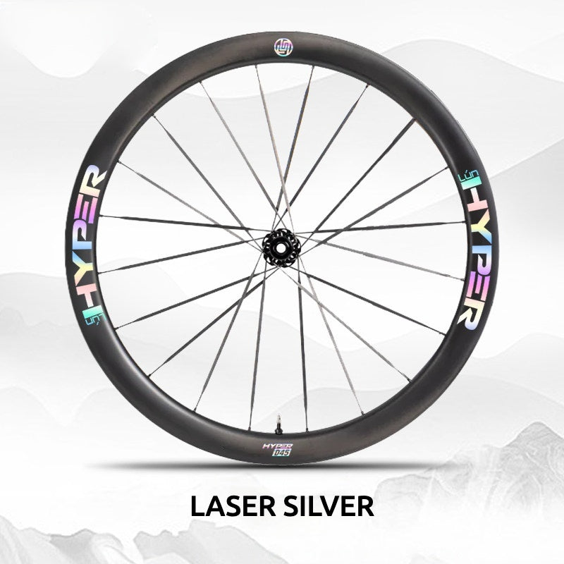 Infinity Logo Decals for Lún HYPER 3 D45 Gen 3 Wheelset | Waterproof Rim Overlay Stickers(Complete Decal Set for Two Wheels + Spare Decals Included)
