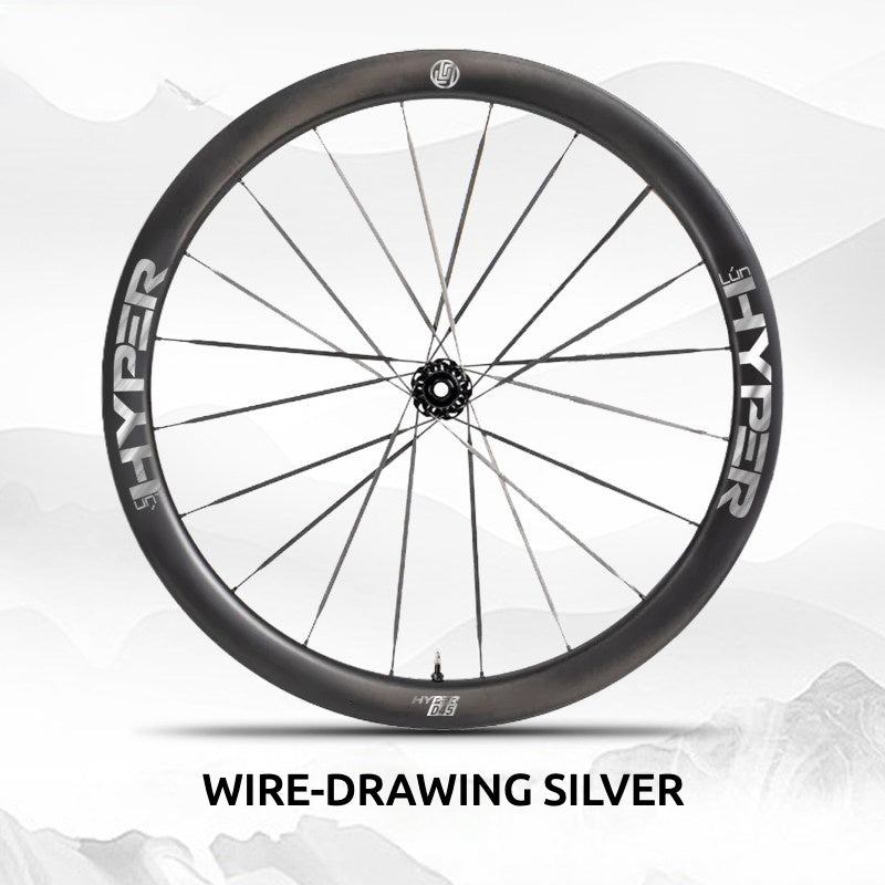 Infinity Logo Decals for Lún HYPER 3 D45 Gen 3 Wheelset | Waterproof Rim Overlay Stickers(Complete Decal Set for Two Wheels + Spare Decals Included)