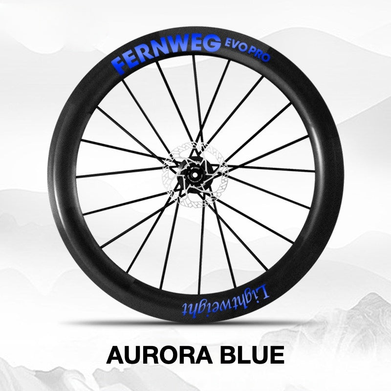 Lightweight Fernweg EVO Pro 63 Wheel Decal Sticker Kit – Logo Cover & Color Change