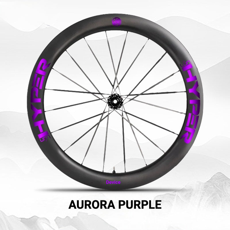 Infinity Logo Decals for Lún HYPER 3 D67 Gen 3 Wheelset | Waterproof Rim Overlay Stickers(Complete Decal Set for Two Wheels + Spare Decals Included)