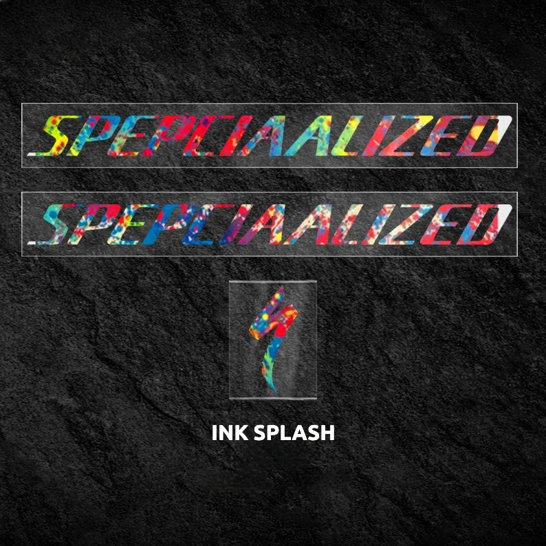 Autocollant de couverture de logo de cadre Specialized Roubaix SL8 | Autocollant personnalisé imperméable pour cadre de vélo de route