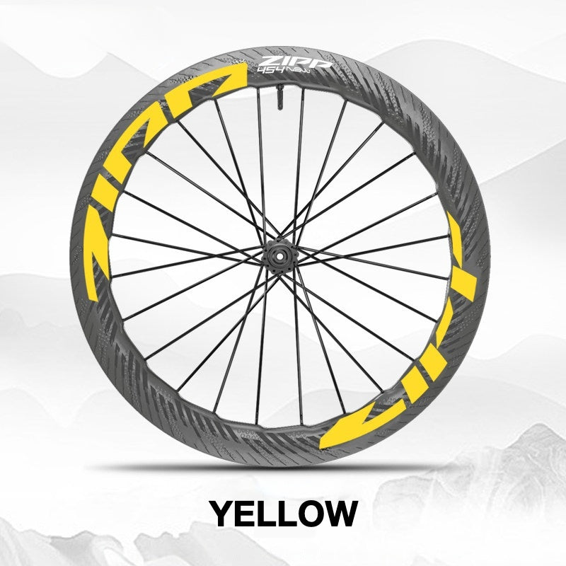 2025 ZIPP 404 Wheel Decal Sticker Kit – Waterproof Carbon Rim Logo Graphics