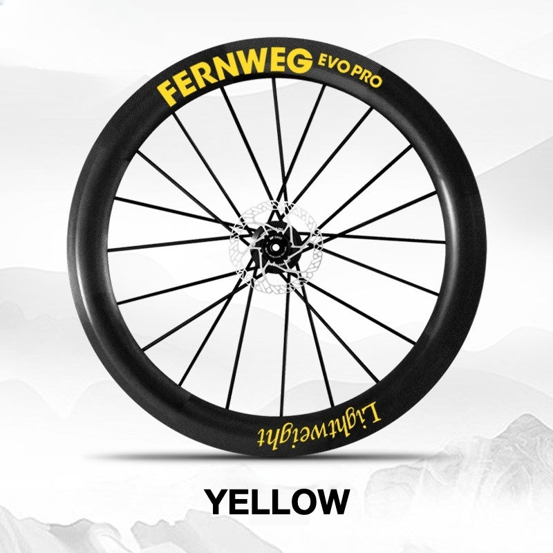 Lightweight Fernweg EVO Pro 85 Wheel Decal Sticker Kit – Logo Cover & Color Change