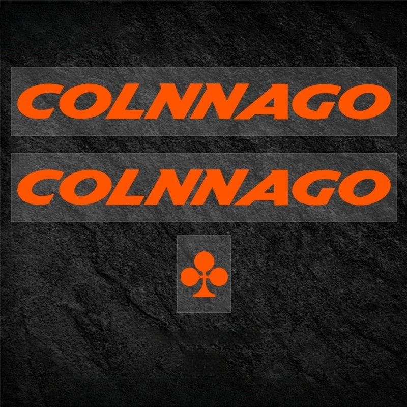 Colnago V5RS Logo Decal Set (2× Downtube + 1× Headtube)|Custom Frame Color Change Stickers|35+ Colors