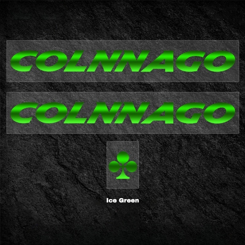 Colnago V3 Frame Logo Decals | Custom Waterproof OEM Overlay Stickers