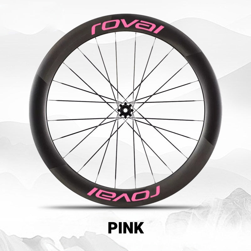 Roval Rapide CLX 3 Wheel Decals | Custom Waterproof Rim Stickers for Specialized Carbon Wheels