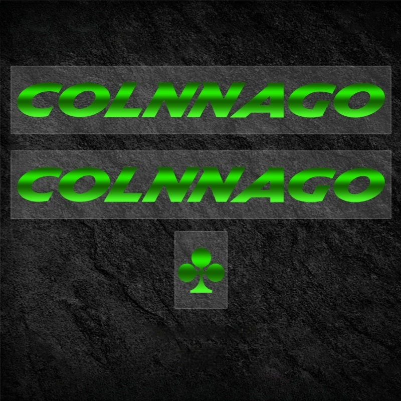 Colnago V5RS Logo Decal Set (2× Downtube + 1× Headtube)|Custom Frame Color Change Stickers|35+ Colors