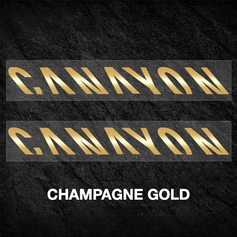 Canyon Ultimate Frame Decal Sticker Kit – Logo Cover & Color Change