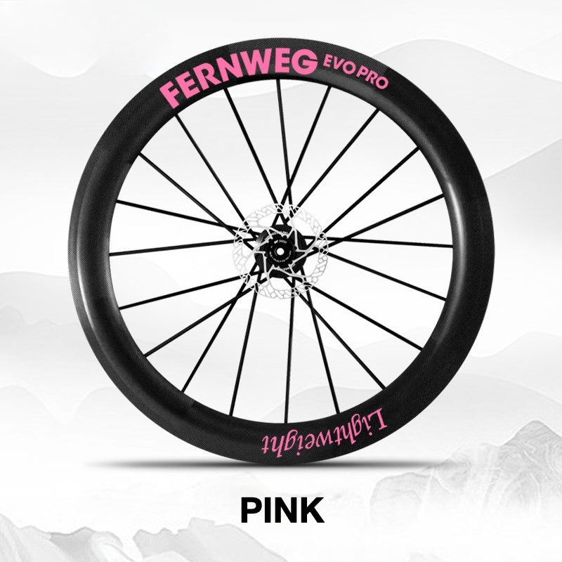 Lightweight Fernweg EVO Pro 85 Wheel Decal Sticker Kit – Logo Cover & Color Change