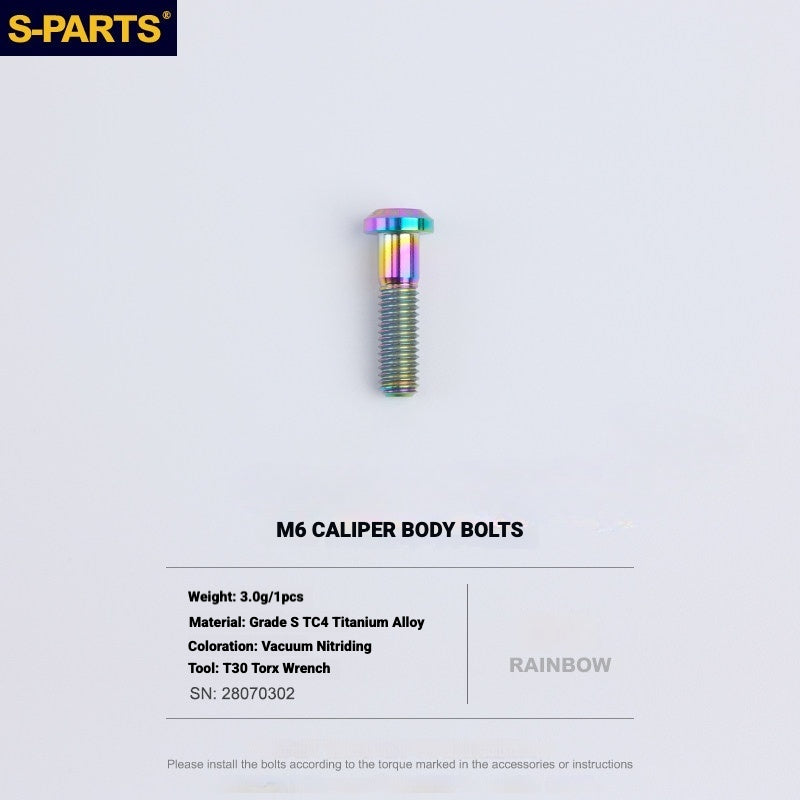 S-PARTS Titanium Bolt Kit for Shimano Ultegra Di2 R8170 Disc Brake & Shifter | Road Bike Upgrade