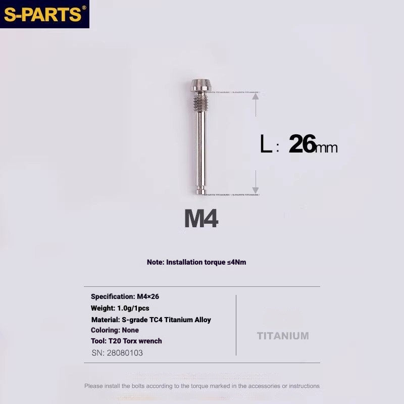 Shimano Dura-Ace R9270 Titanium Disc Brake Bolt Kit