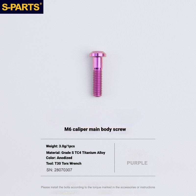 S-PARTS Titanium Bolt Kit for Shimano Ultegra Di2 R8170 Disc Brake & Shifter | Road Bike Upgrade