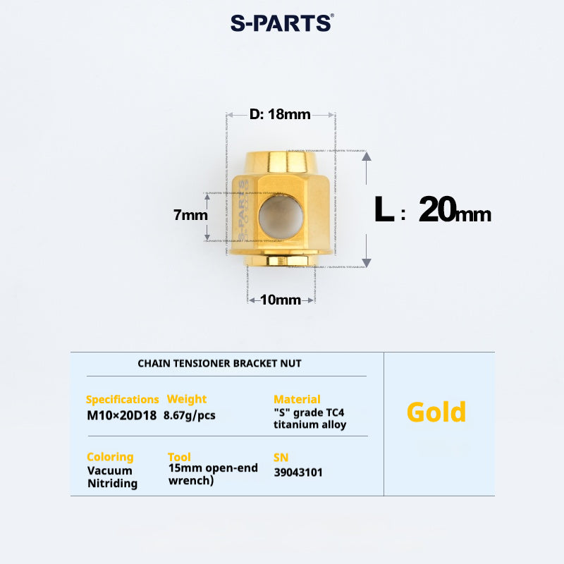 Kit d'amélioration de boulons en titane S-PARTS pour Brompton | Ensemble de visserie légère TC4 CNC pour cadre et charnière