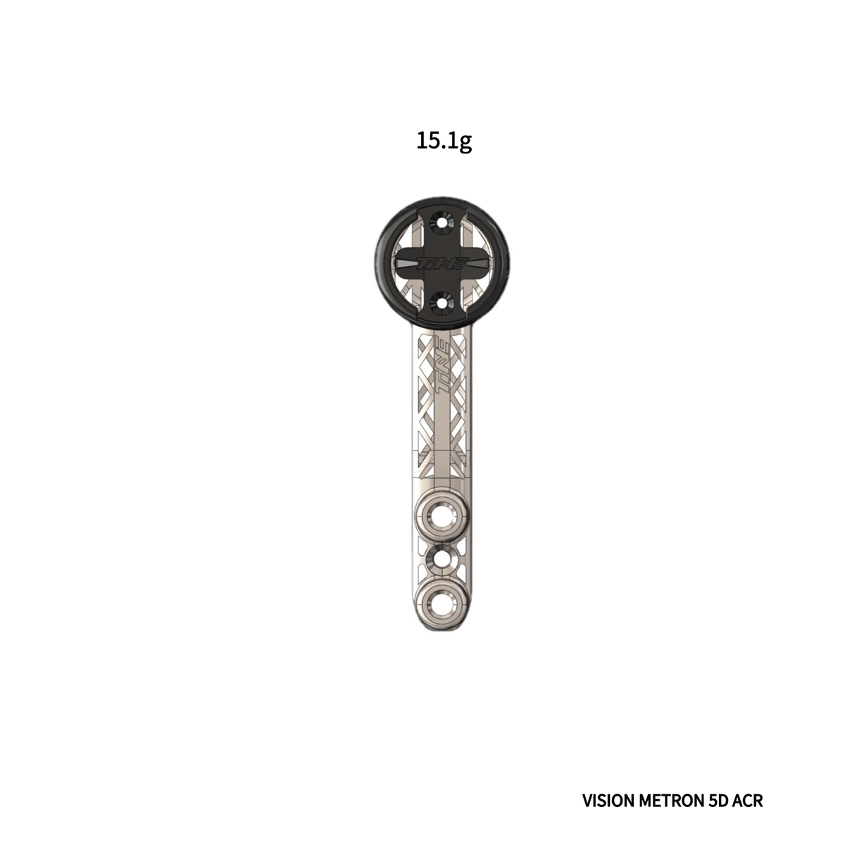 TiNE ультралегкие титановый шоссейный руль с 3D-печатным креплением для компьютера, полностью полый, высокая прочность, 1 шт.