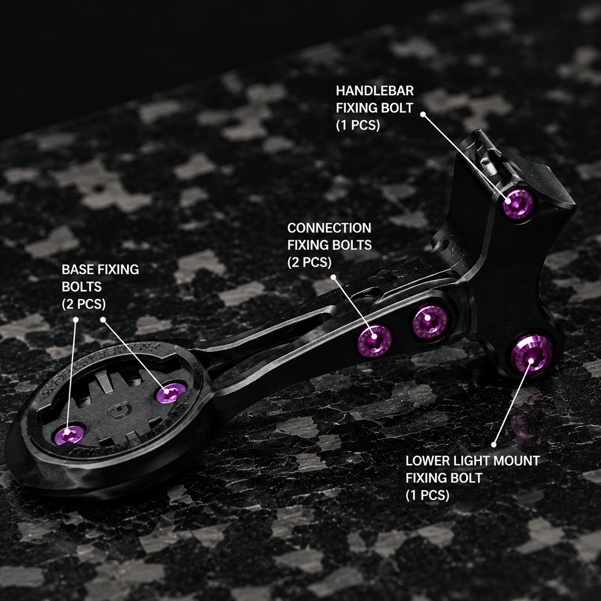 Specialized Tarmac SL9 Titanium Bolt Kit | Full Bike Ti Screw Upgrade Set for S-Works SL9 Road Frame