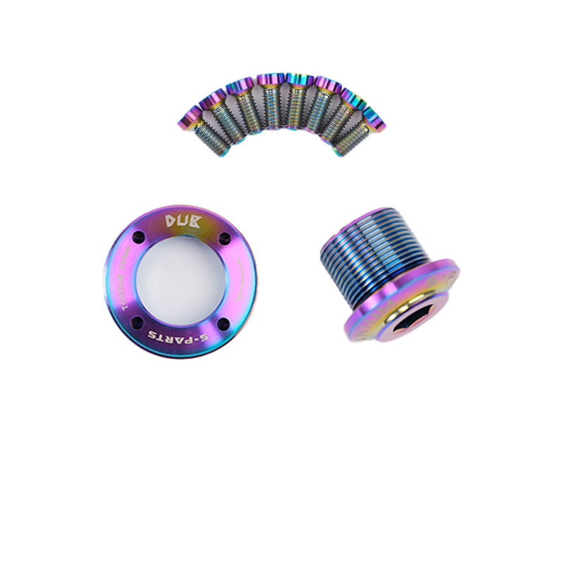 S-PARTS SRAM DUB 티타늄 크랭크 커버 Quarq Red Force Sram 자전거 크랭크 커버