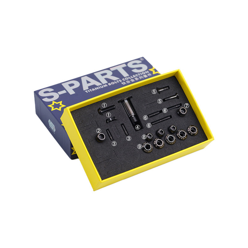 S-PARTS 티타늄 합금 기어 변속 나사, SRAM RED 및 FORCE 22단 기계식 시스템용