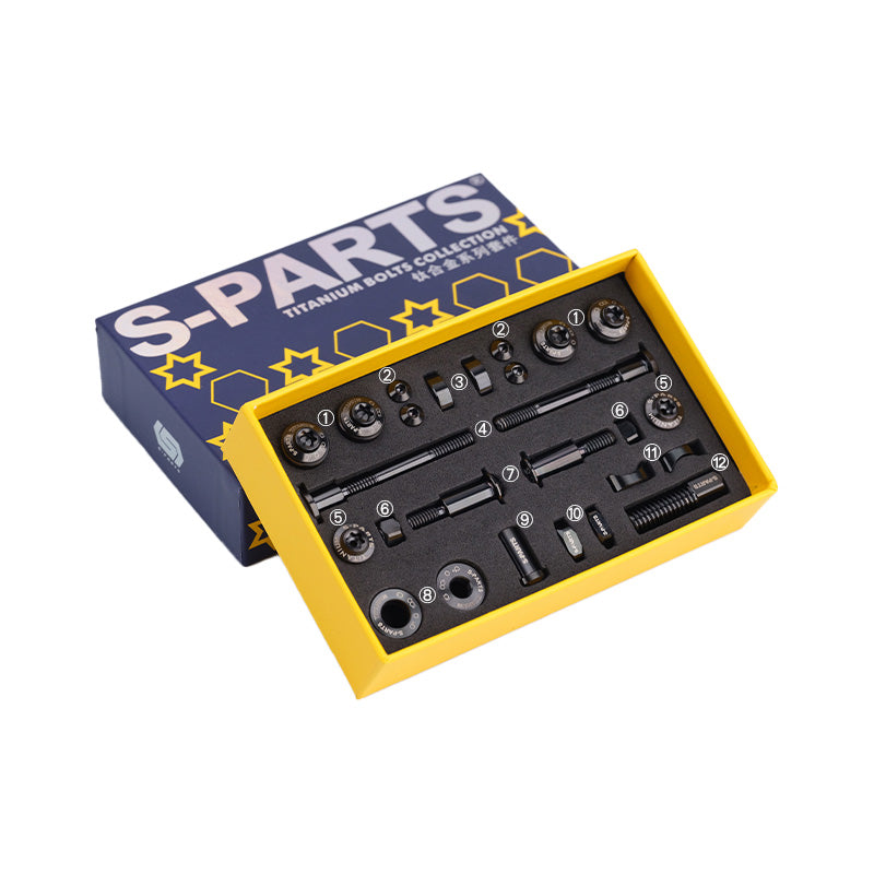 Viti in lega di titanio S-PARTS - Serie viti freno Brompton
