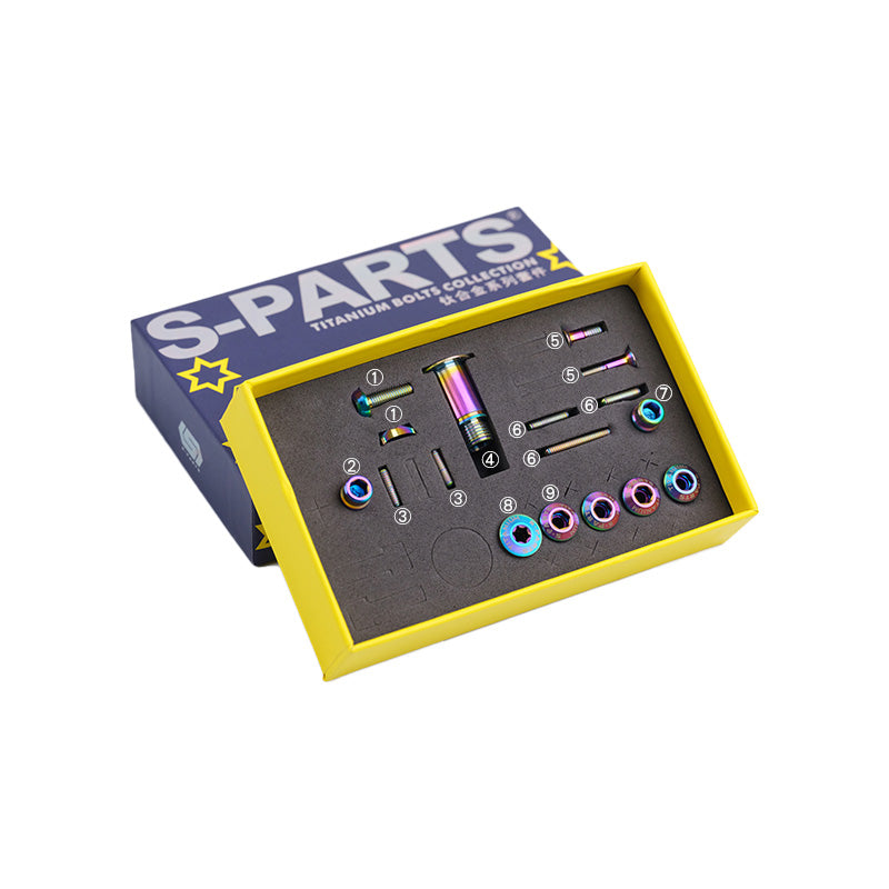 S-PARTS 티타늄 합금 기어 변속 나사, SRAM RED 및 FORCE 22단 기계식 시스템용