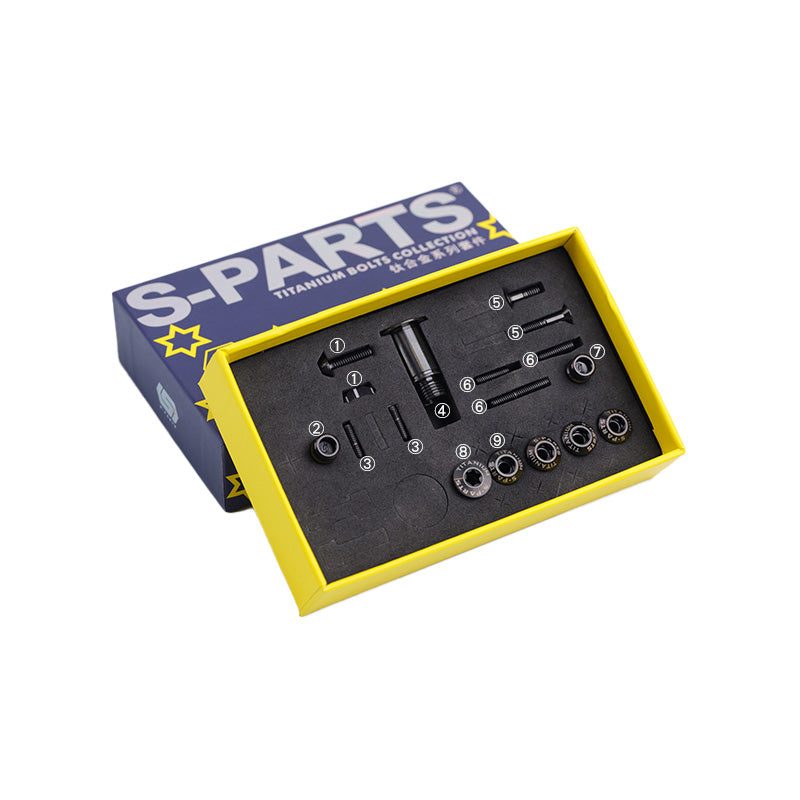 S-PARTS 티타늄 합금 기어 변속 나사, SRAM RED 및 FORCE 22단 기계식 시스템용