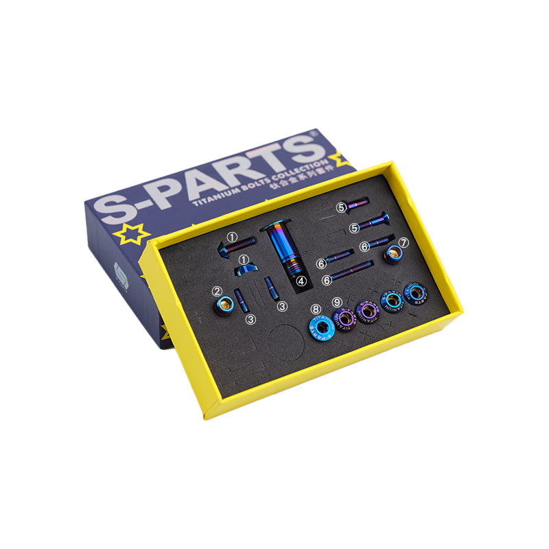S-PARTS 티타늄 합금 기어 변속 나사, SRAM RED 및 FORCE 22단 기계식 시스템용