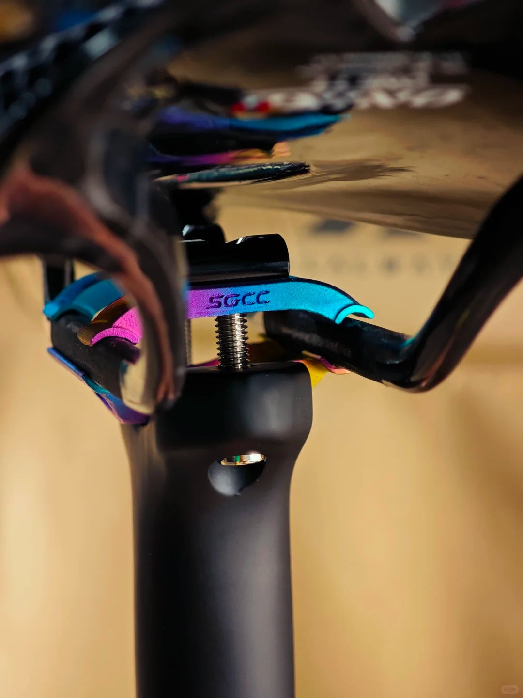 Quick Titanium Saddle Clamp Kit|22g Ultra-Light|Compatible with Quick Pro & All Quick Models|Multiple Colors
