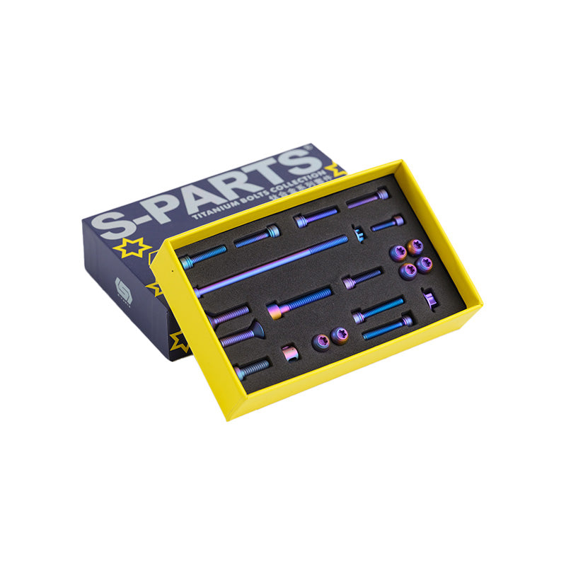 Set di viti per telaio birdy in titanio S-PARTS