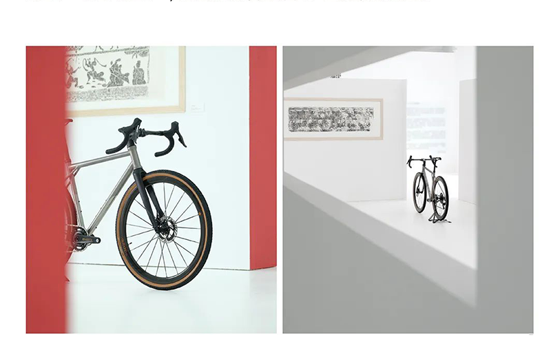 Cuadro de bicicleta de grava de aleación de titanio S-PARTS