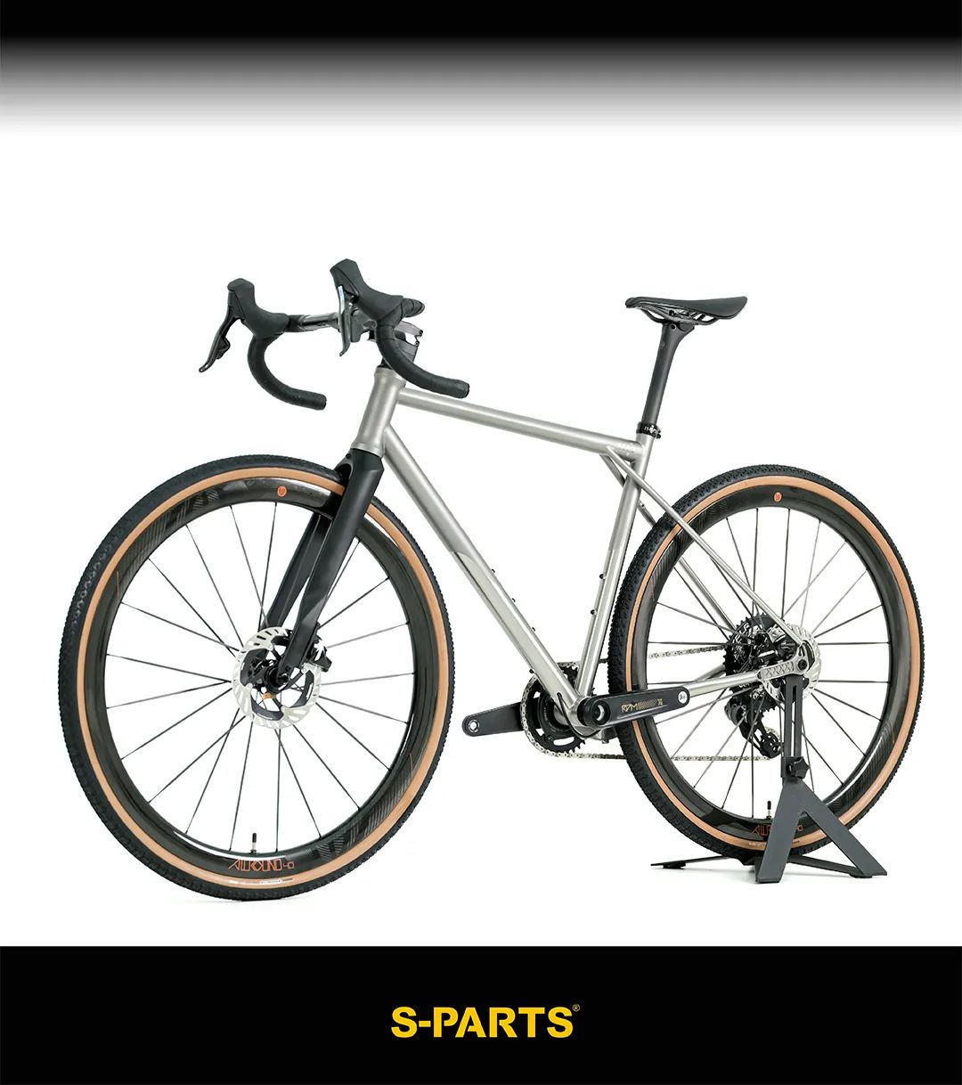 Cuadro de bicicleta de grava de aleación de titanio S-PARTS