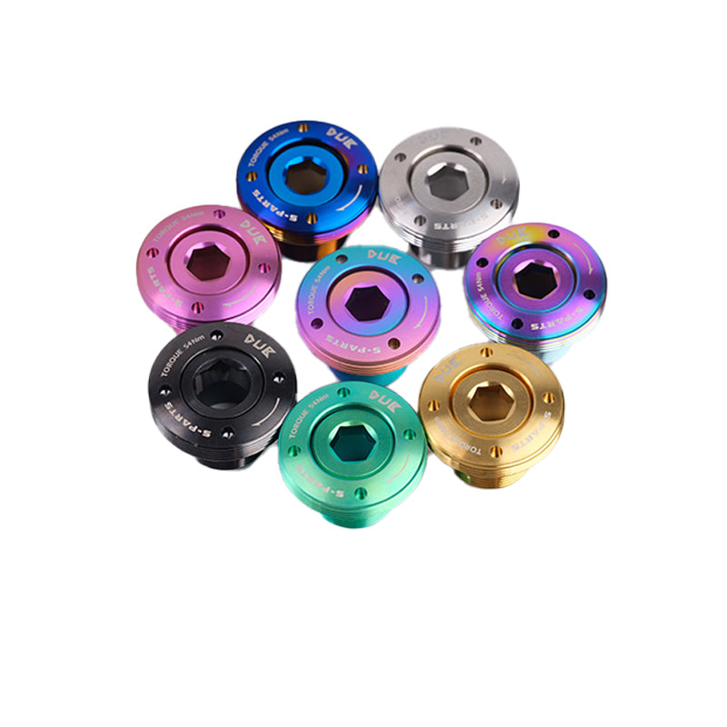 S-PARTS SRAM DUB 티타늄 크랭크 커버 Quarq Red Force Sram 자전거 크랭크 커버