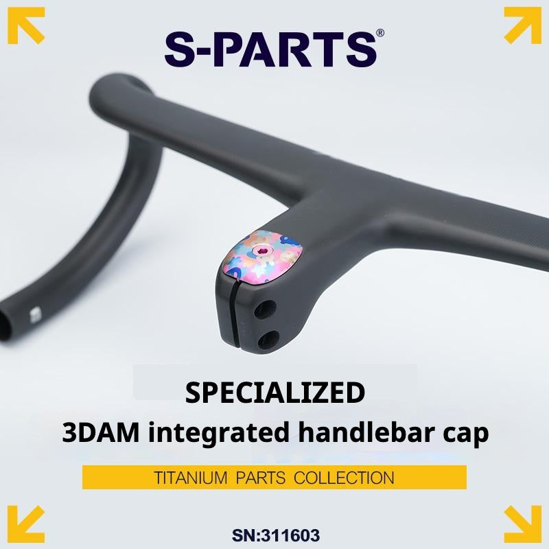 S-PARTS Titanio SPECIALEZD SL8/SL7/SL6 Manillar de una pieza ROVAL Tapa superior ultraligera