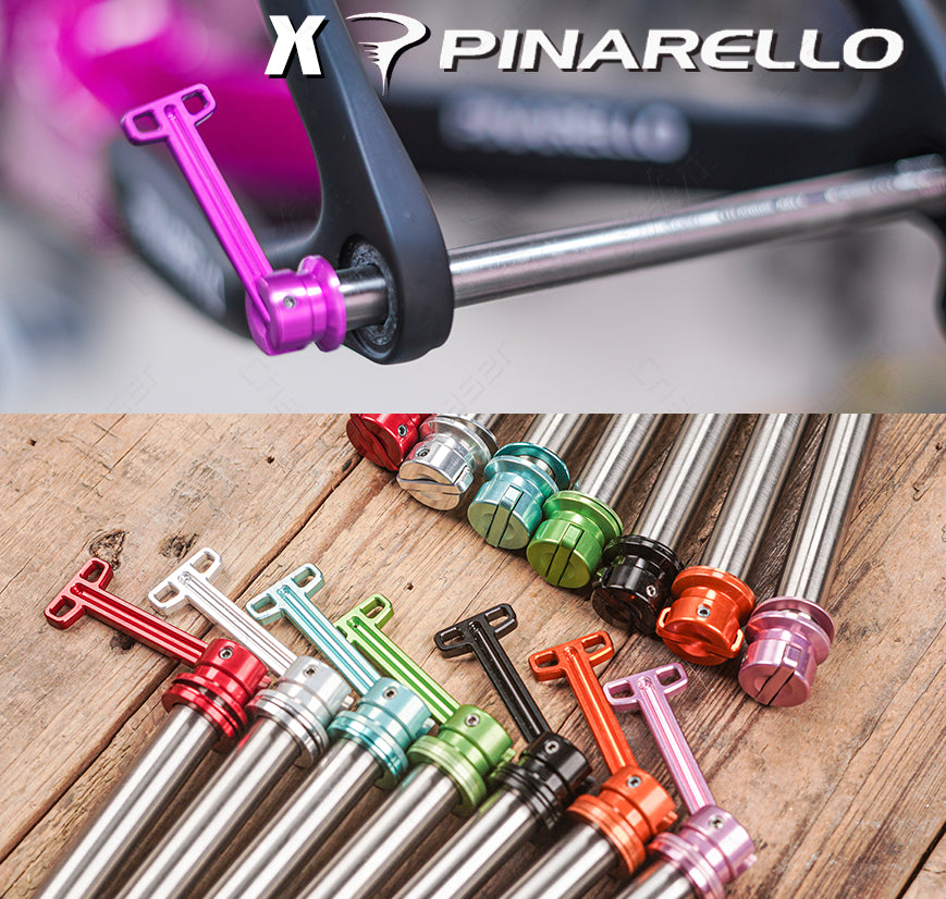 Pinarello DOGMA F 2025 Titanium Concealed Thru Axle｜Fits F12 / F10 / GAN / PRINCE
