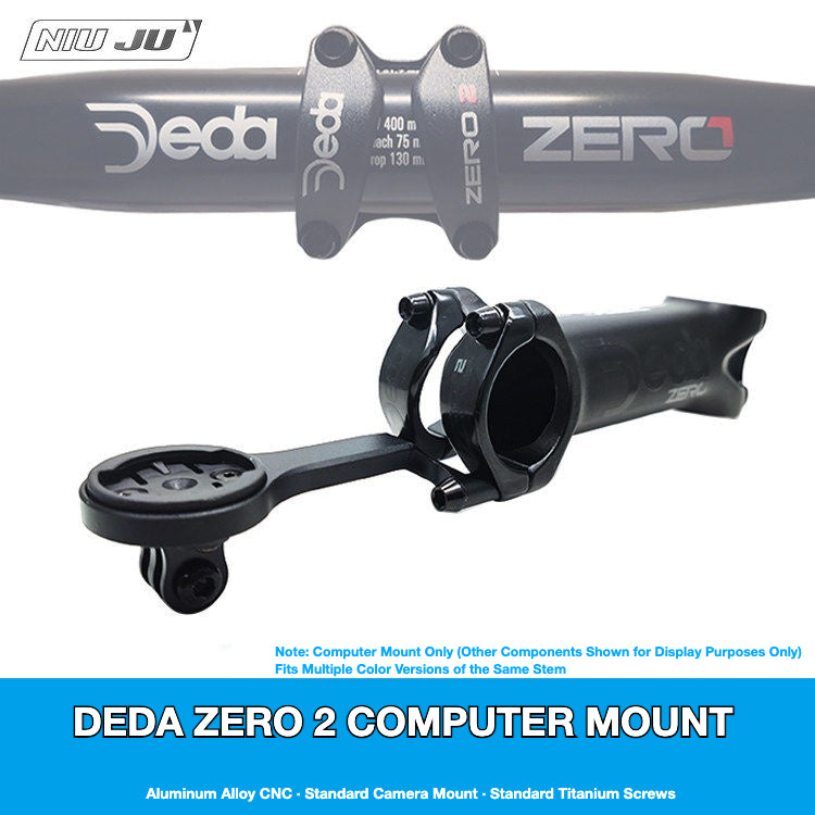 NIUJU Colnago V3 DEDA ZERO2 Computer Mount | Lightweight Garmin Wahoo Stem Mount
