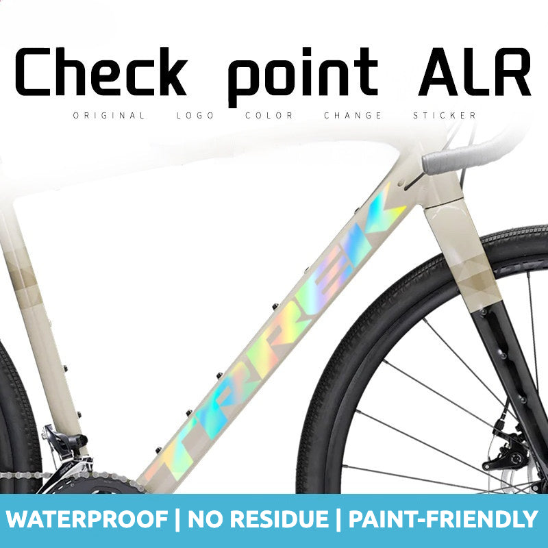 TREK Checkpoint ALR Frame Logo Cover Decal Sticker | Waterproof Custom Bike Frame Sticker
