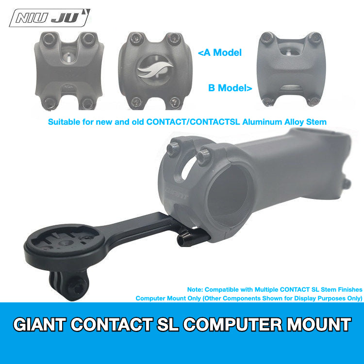 NIUJU GIANT CONTACT SL Computer Mount | Lightweight TCR Garmin Wahoo Stem Mount