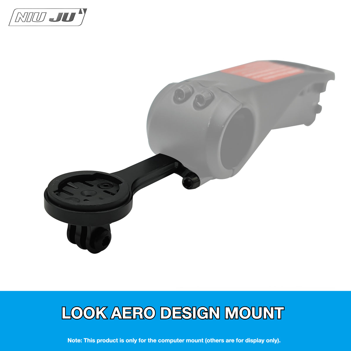 LOOK 795 Blade Aero Design Stem Aero Computer Mount Compatible with WAHOO GPS Computers
