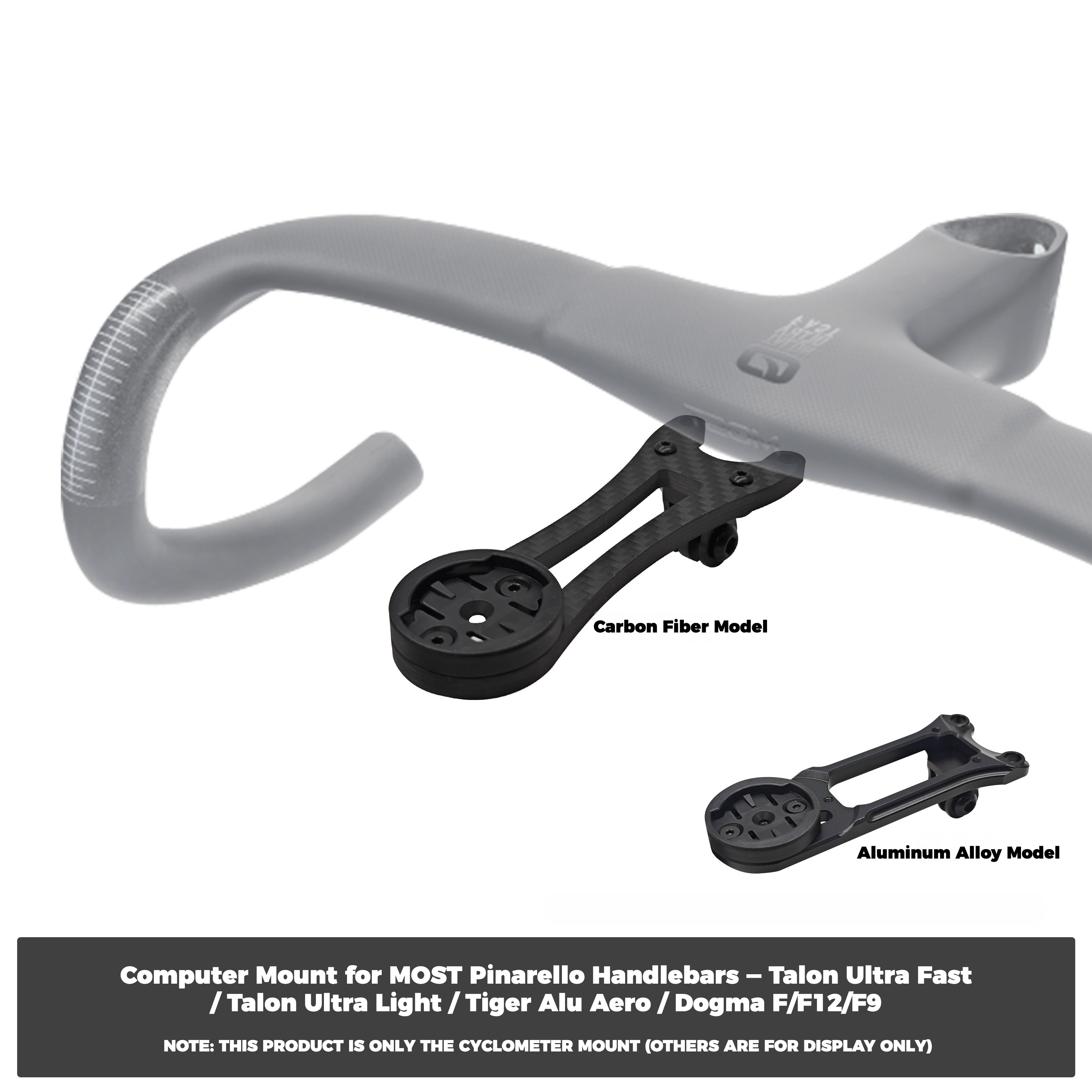 Computer Mount for MOST Pinarello Handlebars — Talon Ultra Fast / Talo