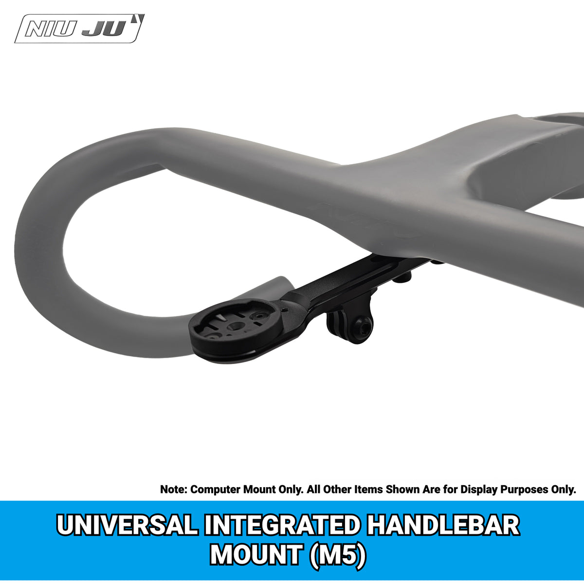 NIUJU Computer Mount for XDS / PARDUS / X-LAB Integrated Handlebar | Garmin Wahoo Extension Mount
