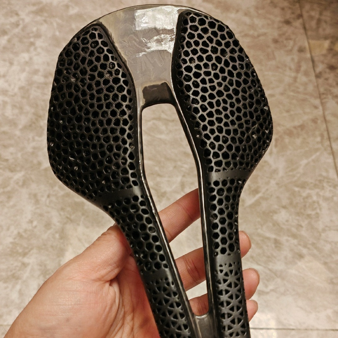 PAVEWAY R4 3D Inspired Full Carbon Racing Saddle | Ultra-Light Integrated Carbon Rail Saddle