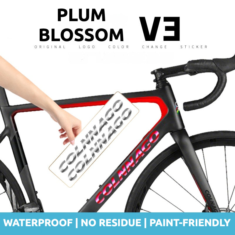 Colnago V3 Frame Logo Decals | Custom Waterproof OEM Overlay Stickers