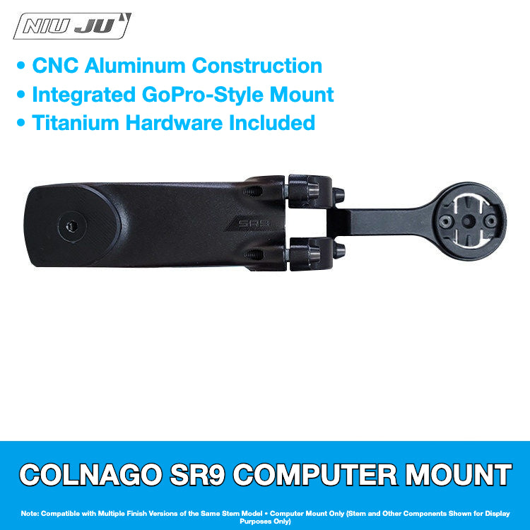 NIUJU Colnago SR9 Stem Computer Mount | V3RS C64 Garmin Wahoo Mount