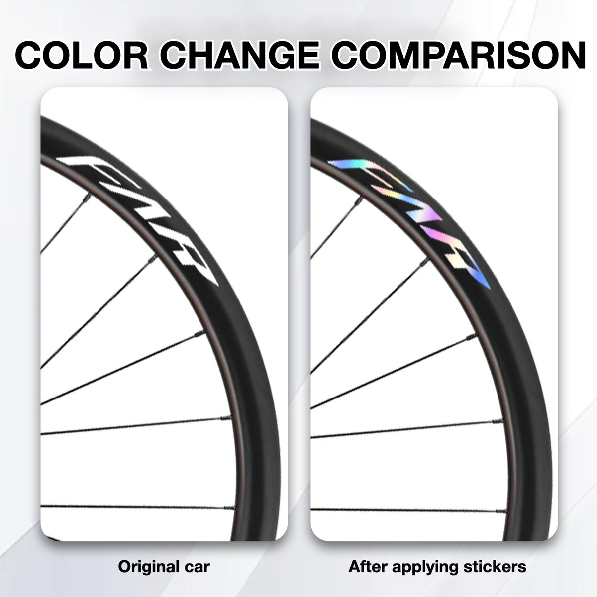 2025 FARSPORTS C3 Wheel Decal Sticker Kit – Logo Cover & Color Change