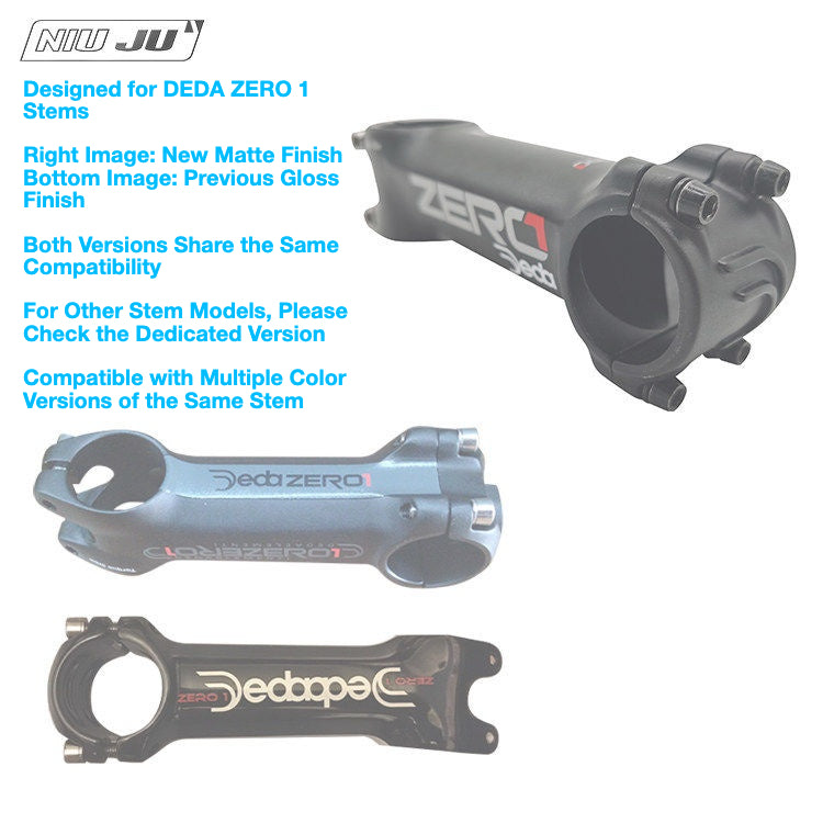 NIUJU DEDA ZERO 1 Computer Mount | Lightweight Garmin Wahoo GoPro Mount