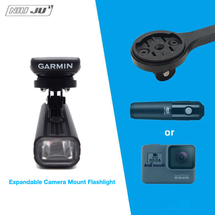 NIUJU Canyon V13 Computer Mount | CNC Aluminum Aero Cockpit Garmin Wahoo Mount
