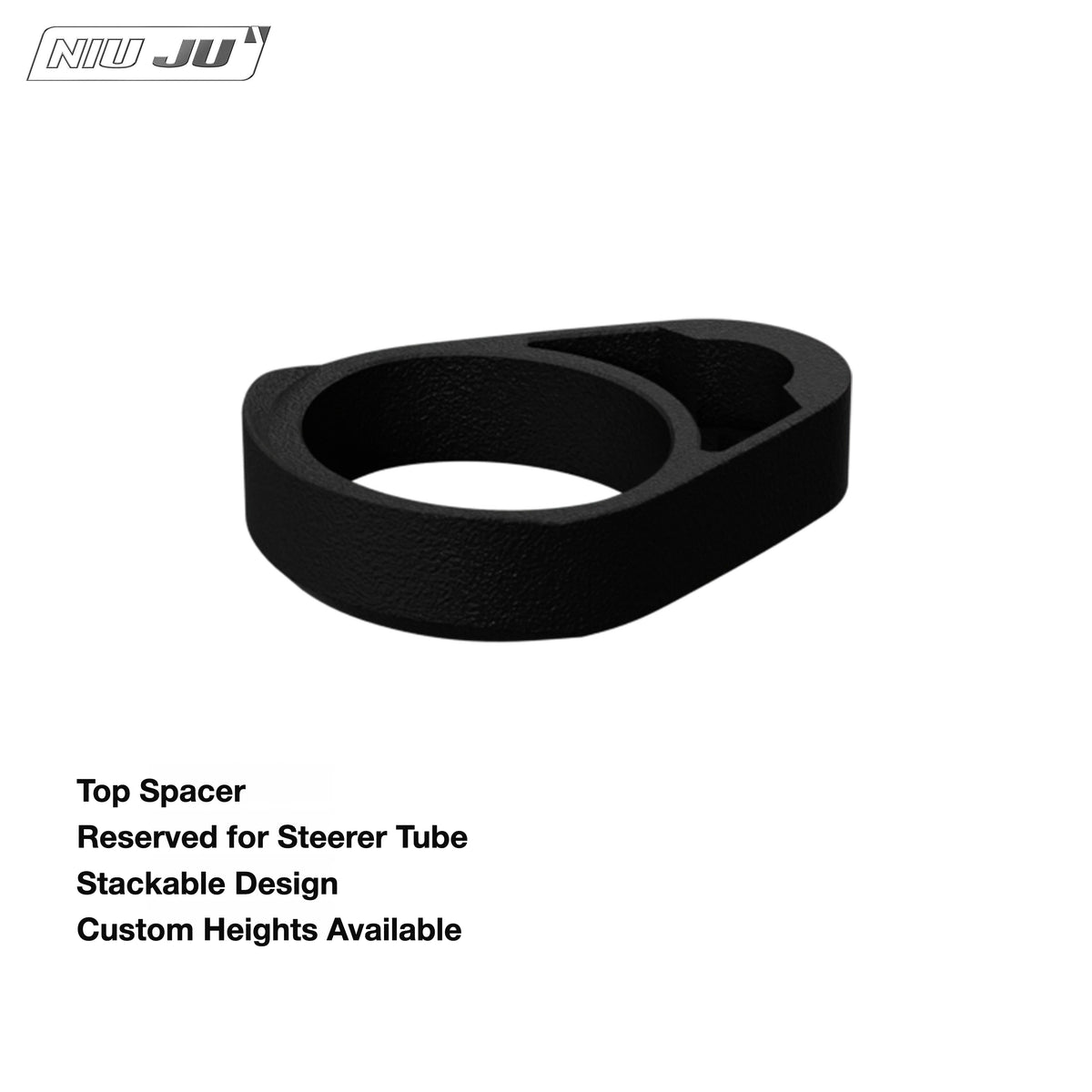 NIUJU Pinarello MOST TALON ULTRA FAST MY25 Headset Spacer – Oval Steerer Custom Spacer