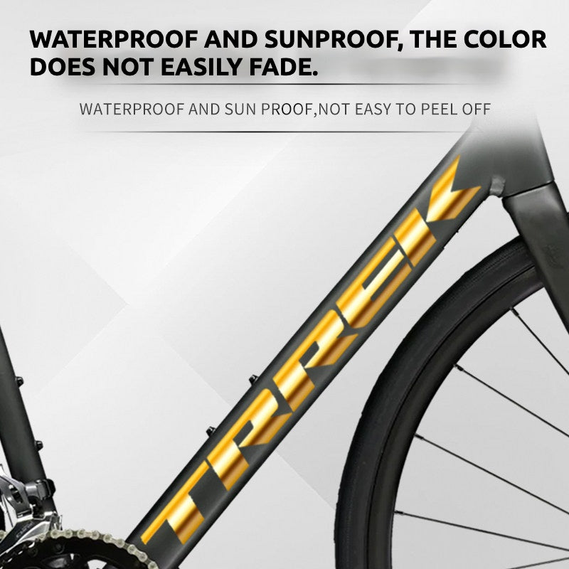 Compatible with TREK DOMANE AL2 Road Bike Frame OEM Logo Cover Color Change Waterproof Decal Sticker